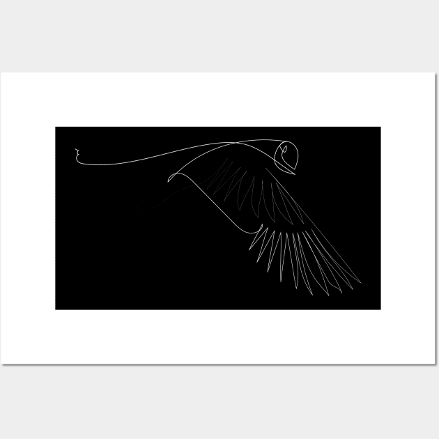 Owl | One Line Artist | Minimal Art | One Line Art | Minimalist Wall Art by One Line Artist